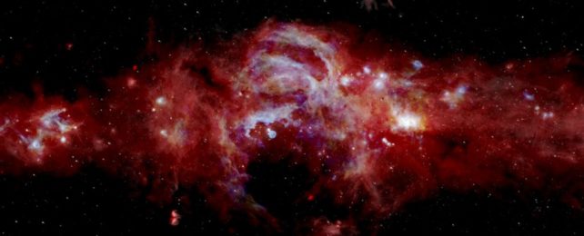 Somehow, a Star Is Being Born in The Extremes Around Our Galaxy's Black Hole