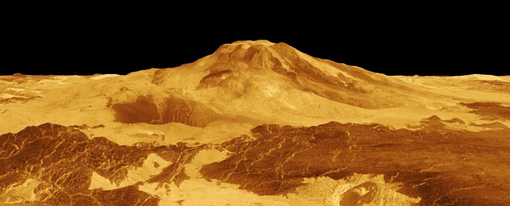 Sorprendente nueva evidencia sugiere que los volcanes todavía están en erupción en Venus : Heaven32
