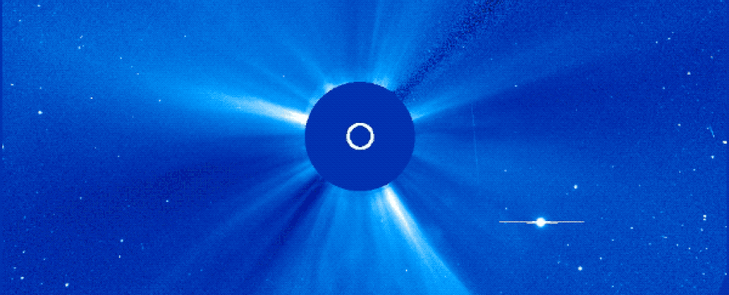 Ein Vulkanausbruch auf der anderen Seite der Sonne war sehr stark: Die Schockwelle traf die Erde: ScienceAlert