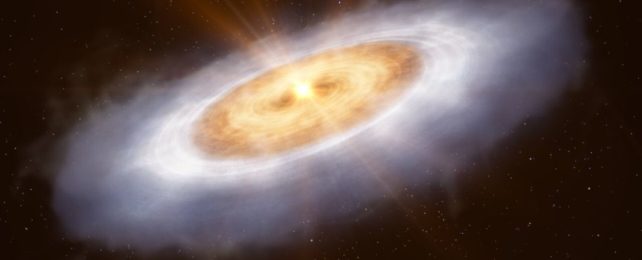 Astronomers Traced The Origins of Water to a Time Before The Sun