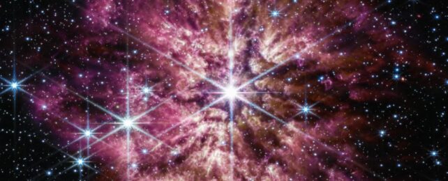 JWST Catches Sight of a Rare Star on The Brink of Going Supernova