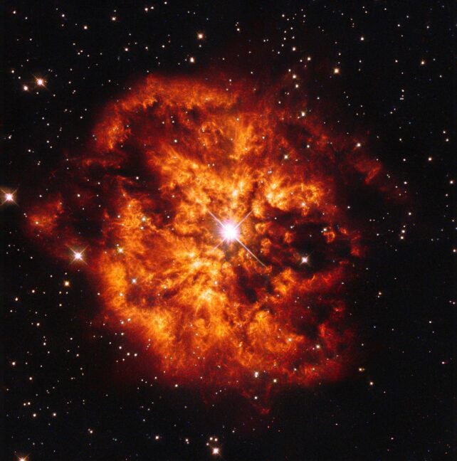 JWST, Süpernovaya Dönüşmenin Eşiğindeki Nadir Bir Yıldızı Görüyor : ScienceAlert