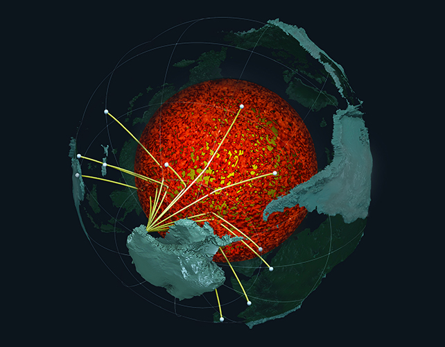 Earth core and mantle