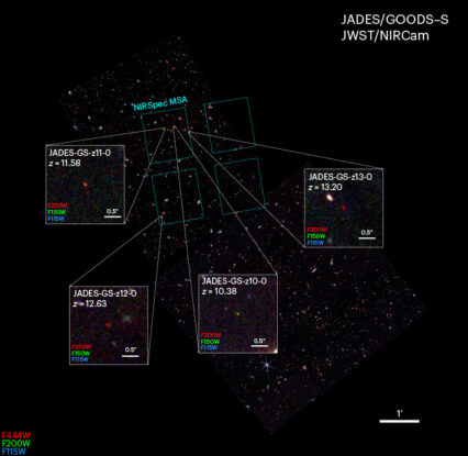 JWST Captures Details of The Four Most Distant Galaxies Ever Seen ...