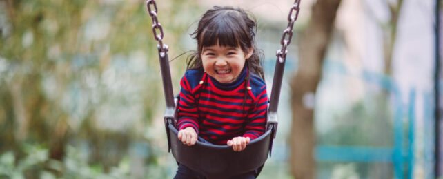 Swing happy face