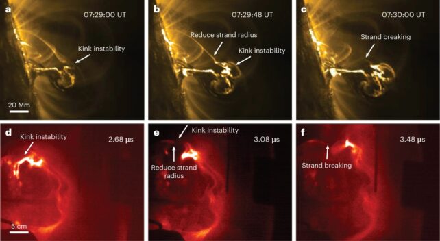 Fizikçiler Laboratuvarda Minik Güneş Patlamalarını Başarıyla Ürettiler - ScienceAlert