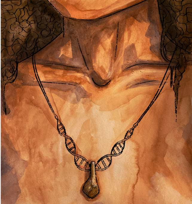 Illustration of Ancient Pendant