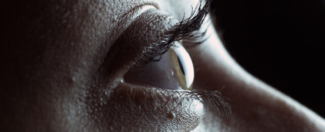 Close up of an eye