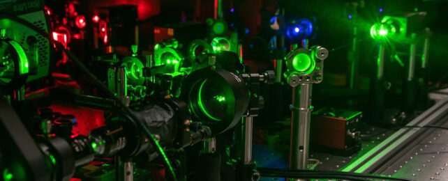 Quantum light experiment