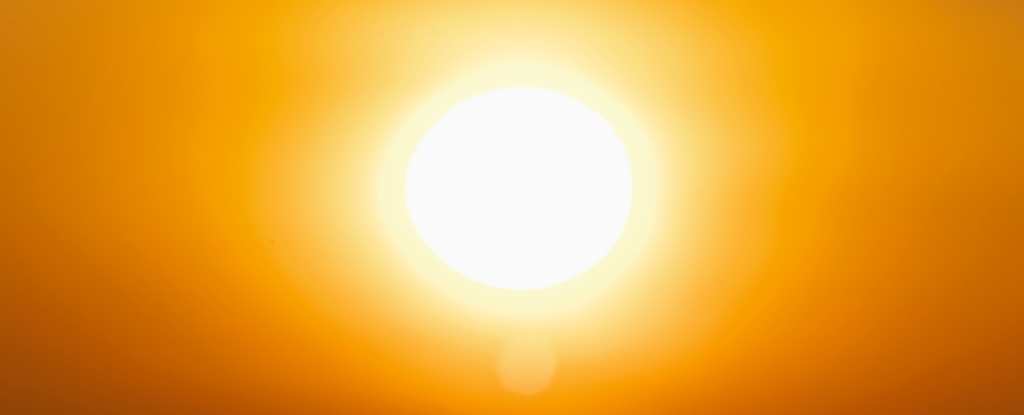 Scorching Sun In Sky
