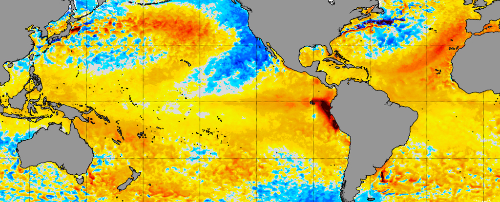 Los científicos están alarmados cuando las temperaturas de la superficie del mar alcanzan un territorio desconocido : Heaven32