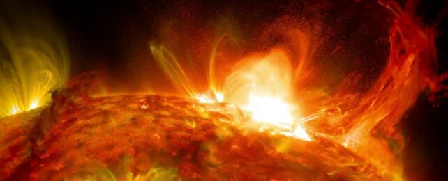 Violent Outbursts by a Baby Sun May Have Triggered Life on Earth