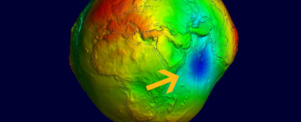 W Oceanie Indyjskim jest gigantyczna dziura grawitacyjna i być może w końcu wiemy, dlaczego: ScienceAlert