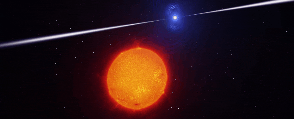 우리는 은하계에서 가장 희귀한 별 중 하나인 ScienceAlert를 방금 발견했습니다.