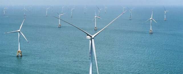 Wind turbine farm