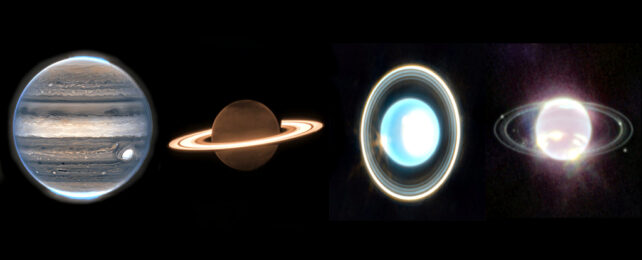 Glorious New Saturn Image: JWST Has Now Captured All 4 Giant Planets