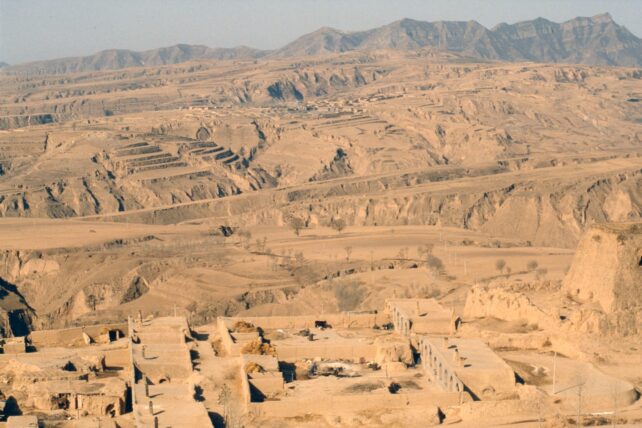 Sandy hills of the Loess plateau