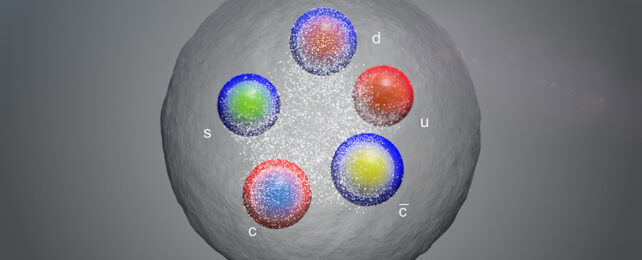 Pentaquark diagram