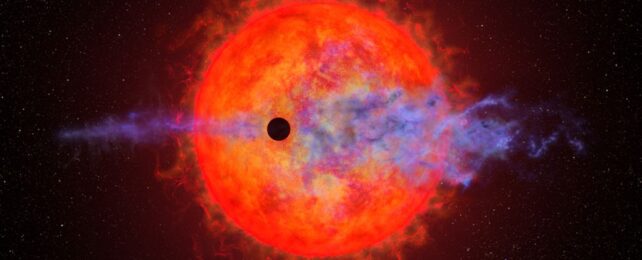 This Star Is Pummeling a Planet So Hard, Its Atmosphere Is Flying Off