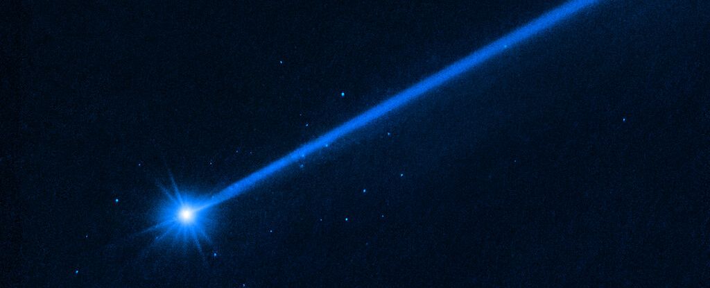 NASA’s Asteroid Mission Impact Caused Space Rock Flash Avalanche: ScienceAlert
