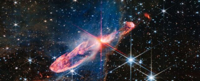 Spectacular Baby Stars Shine in Beautiful New JWST Image