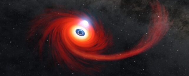 We've Just Seen a Black Hole Dramatically Flare to Life in The Far Reaches of Space