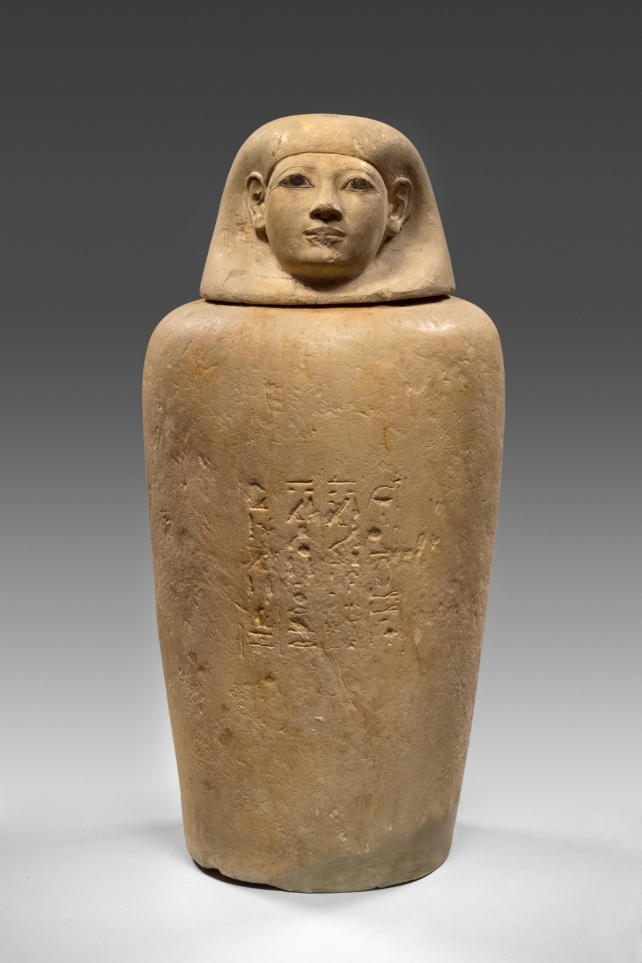 Canopic jar of Senetnay, 