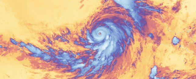 Tropical Storm Hilary From Space