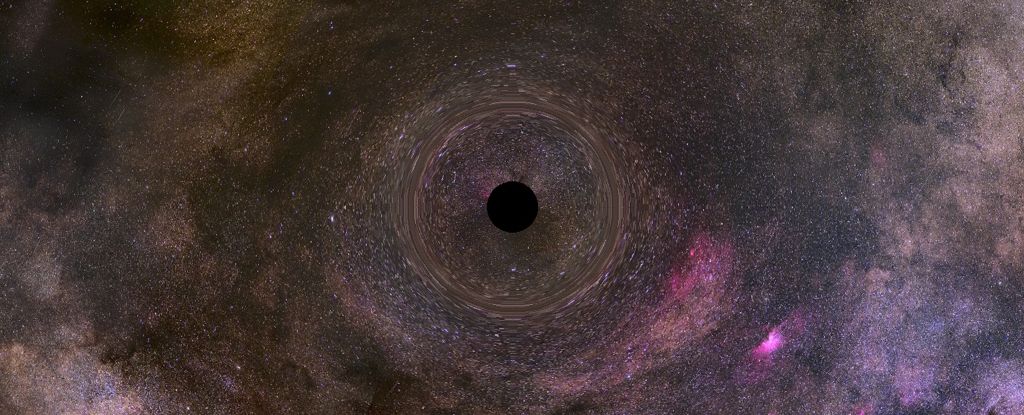 Os cientistas dizem: A ampliação dos buracos negros pode atingir 10% da velocidade da luz