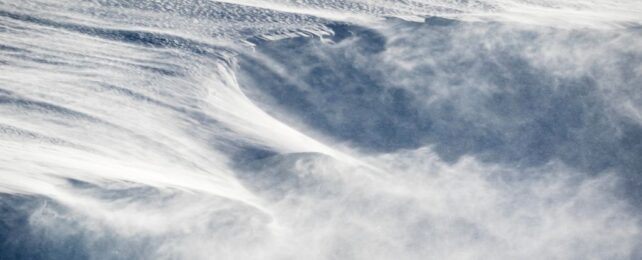 Blowing Snow Could Help Explain The Arctic's Rapid Warming