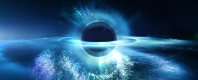 Illustration of antimatter