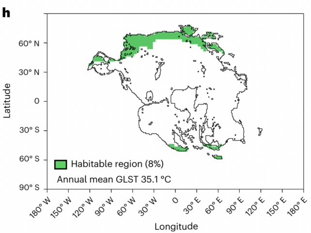 Supercontinent Future Habitat