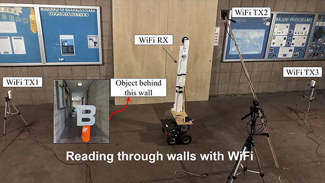 Wi-Fi experiment setup