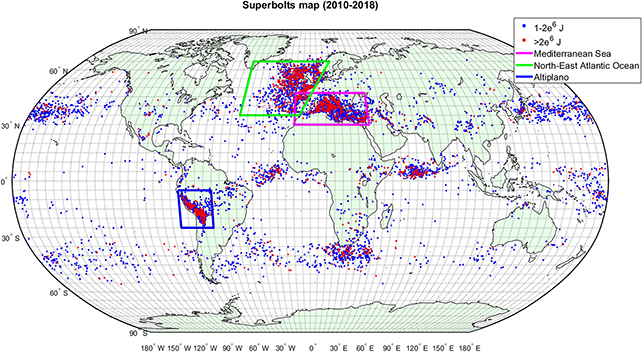 Lightning map