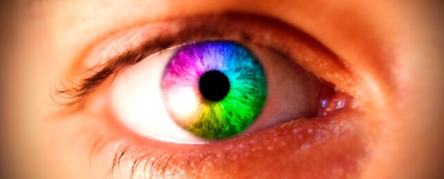 Multi Colored Eye