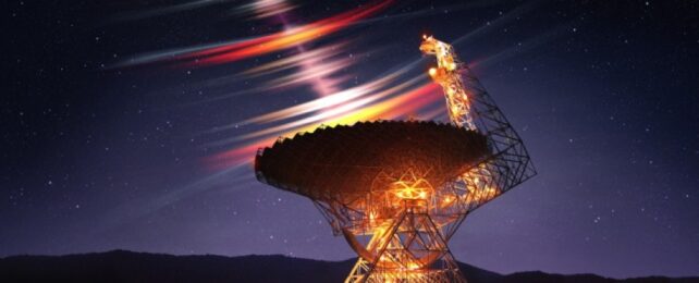 Telescope Antenna Discovers Signal