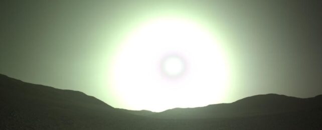 Perseverance Captures a Beautifully Strange 'Blue Sunset' on Mars