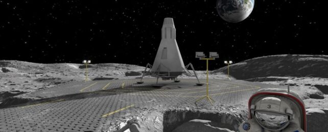 Wild Experiment Shows How Lasers Could Be Used to Build Moon Roads