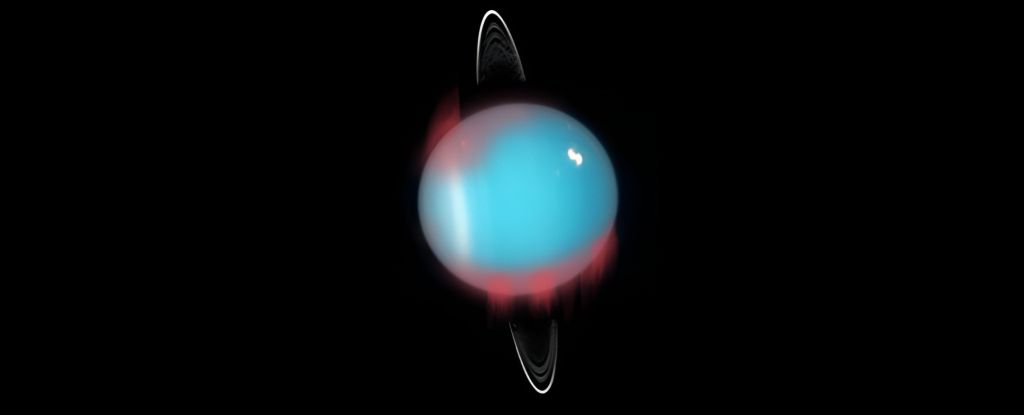 Por primera vez se confirman auroras infrarrojas en Urano: ScienceAlert