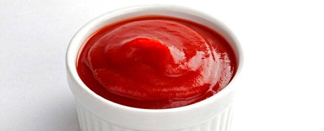 Ketchup In White Cup