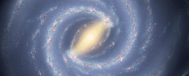 Milky Way Galaxy In Space
