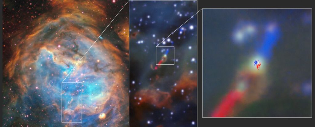 Astrónomos detectan por primera vez un disco orbitando una estrella en otra galaxia: ScienceAlert