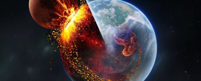 Scientists Detect Traces of an Ancient Alien World Beneath Earth's Mantle
