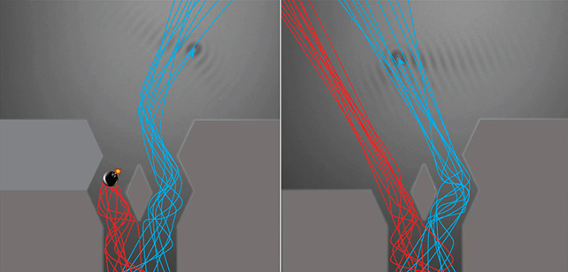 Quantum water droplets