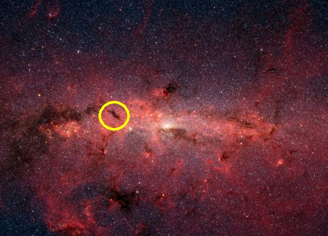 JWST descubre algo extraño dentro de un misterioso ‘ladrillo’ en la Vía Láctea: ScienceAlert