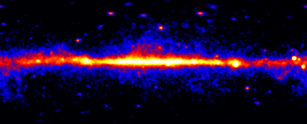 Selang waktu yang luar biasa mengungkap langit berkilauan dengan sinar gamma: ScienceAlert