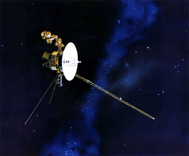 voyager probe artist's image