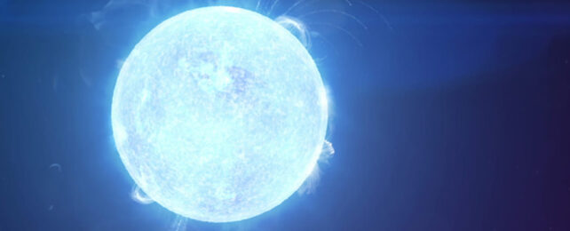 concept illustration of a neutron star