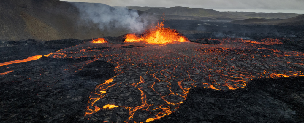 Una loca imagen satelital de la NASA revela una fuga de calor de las nuevas fisuras de Islandia: Heaven32