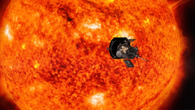 Parker Solar Probe close to Sun